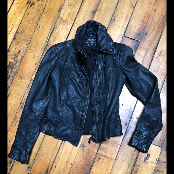 All Saints Jackets & Blazers - 💫Sold💫ALLSAINTS Spitalfields Belvedere Leather Jacket, US size 4, Retail $560